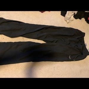 Black Wind breaker Reebok Pants
